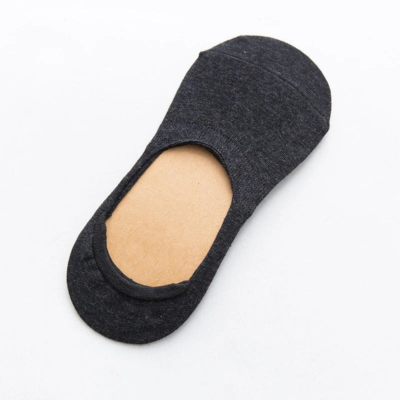 5 Pairs Spring Summer Women Socks Solid Color Fashion Wild Shallow Mouth Girls Female Invisible No Show Slipper Socks - Image 18